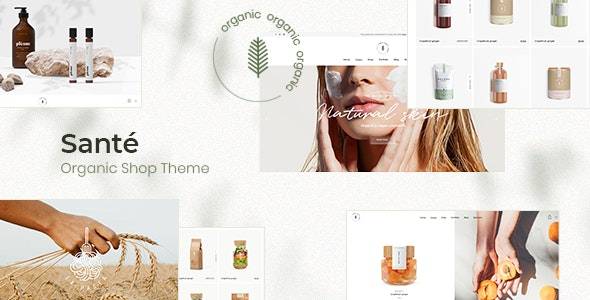 Santé v.1.3.1 – Organic Shop WordPress Theme Download