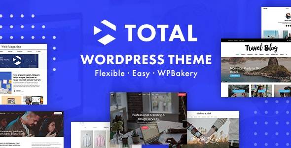 Total v5.10 – Responsive Multi – Purpose WordPress Theme Download (Updated)