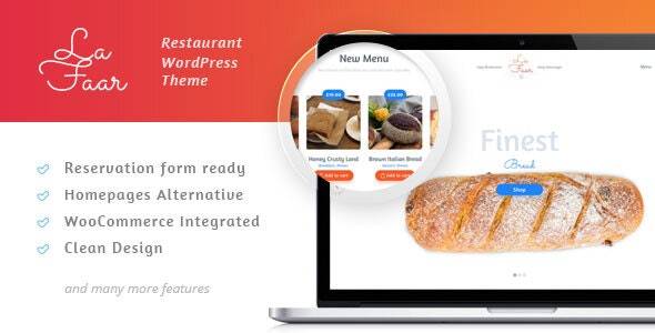 Lafaar – v.1.6.3 Restaurant & Food Menus WooCommerce WordPress Theme Download