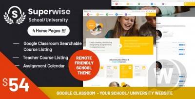 Superwise v2.9.1 – Modern Education WordPress Theme Download