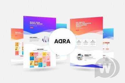 Adra – Modern & Creative Elementor Template Kit Download