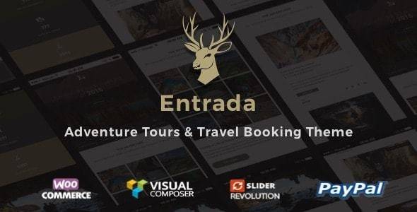 Entrada Tour Booking v5.7.7 Tour Adventure WordPress Theme Download