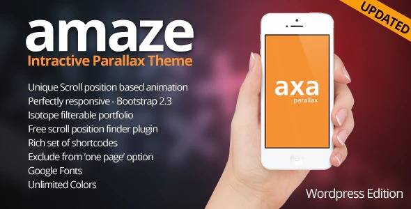 Amaze Wordpress theme