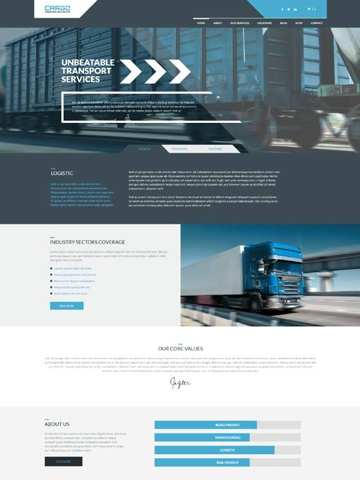 Ait Cargo v2.0.7 Cargo Company WordPress Theme Download