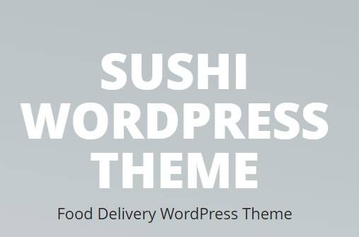 Ait Sushi WordPress Theme v.2.0.7 Food Delivery WordPress Theme Download