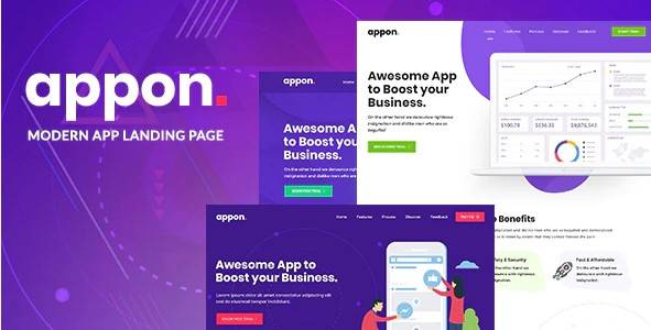 Appon – v1.2.0 App & SaaS Software WordPress Theme Download