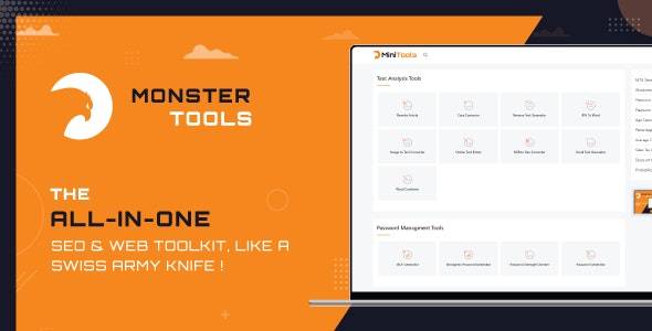 MonsterTools v2.0.0 – The All-in-One SEO & Web Toolkit Laravel Download