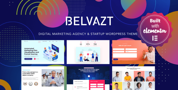 Belvazt Digital Marketing Agency WordPress Theme Download