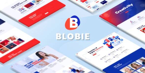 Blobie – Creative WordPress Theme v1.4