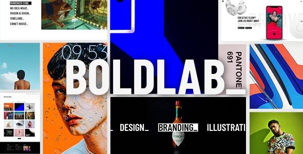 Boldlab v2.6 – Creative Agency Theme (Updated)