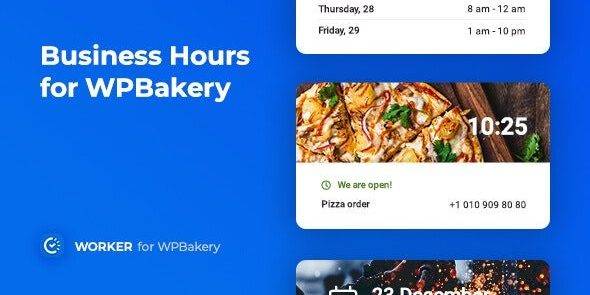 Business Hours for WPBakery v1.1.1 – Worker addon Download