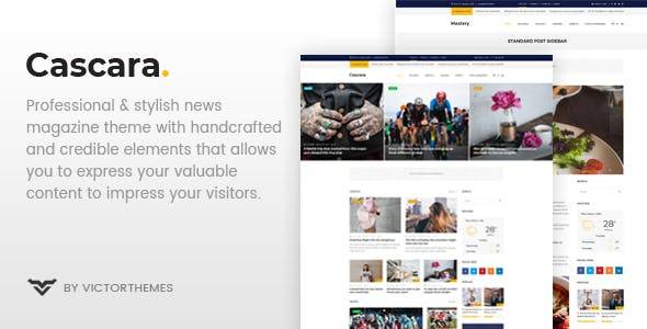 Cascara – v1.8 Blog News & Magazine WordPress Theme Download