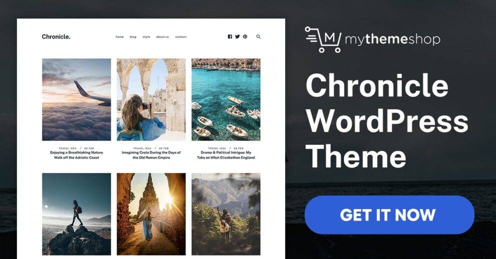 Chronicle WordPress Theme