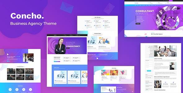 Concho – v1.8 Consulting Services WordPress Theme Download