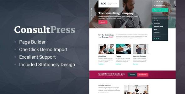 ConsultPress v.1.6.1 WordPress Theme Download