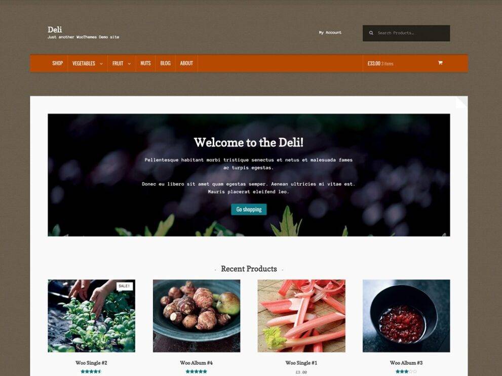 Deli WordPress Theme