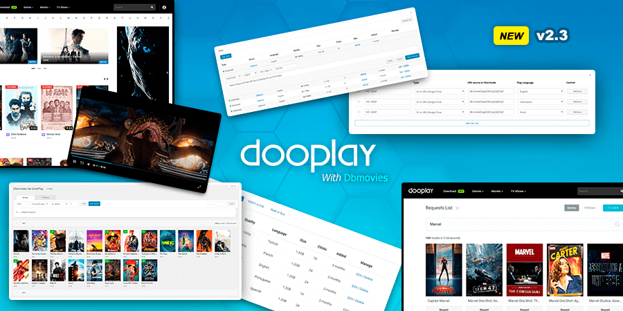 DooPlay v2.5.5 – Movies and TVShows WordPress Theme Download