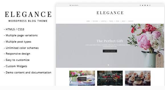 Elegance Pro WordPress Theme v.2.0.1 Download