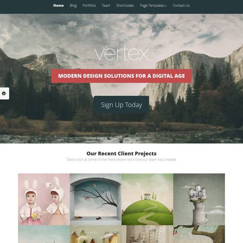 Vertex WordPress Theme