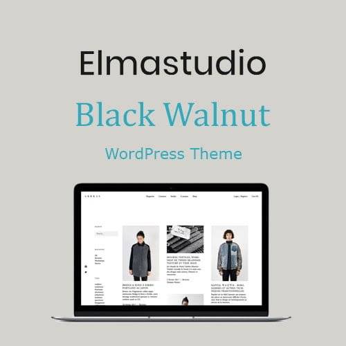 ElmaStudio Black Walnut WordPress Theme v1.0.7 Download