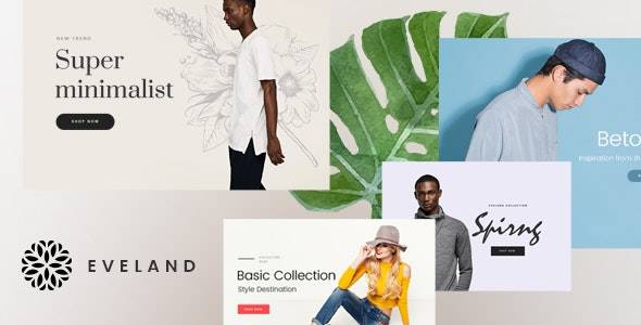 Eveland Modern AJAX enabled WooCommerce theme