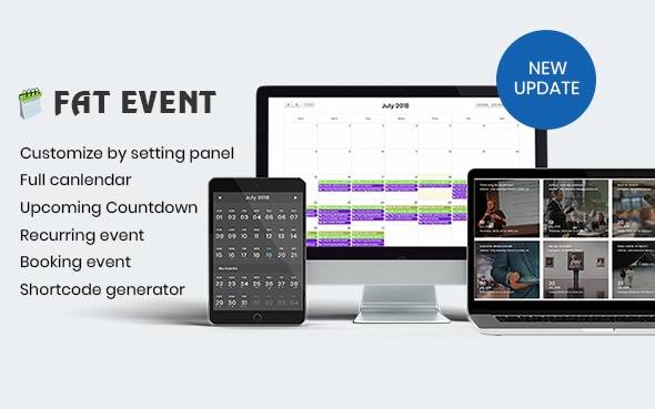 FAT Event WordPress Event and Calendar Booking Download