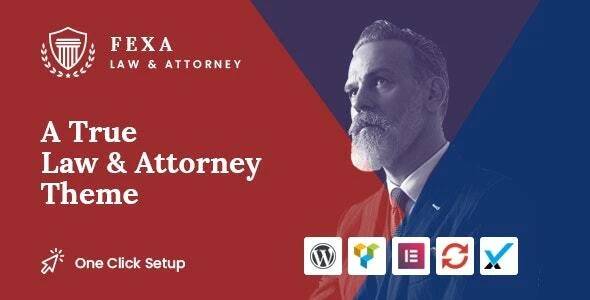 Fexa v1.2 – Lawyer & Attorney WordPress Theme Download