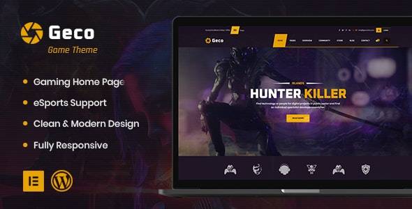 Geco v.1.0.1 – eSports and Gaming WordPress Theme + Buddypress Download