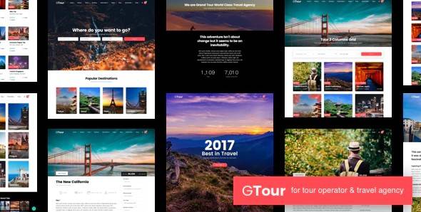 Grand Tour v5.3.13 – Tour Travel WordPress Theme (Updated)