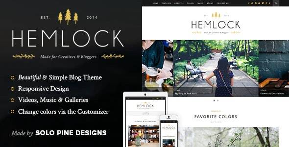 Hemlock wordpress theme