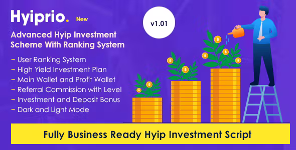 Hyip Rio v2.4 – Advanced Hyip Investment Scheme With Ranking System