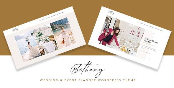 Bethany – v1.0.0 Wedding & Event Planner WordPress Theme Download