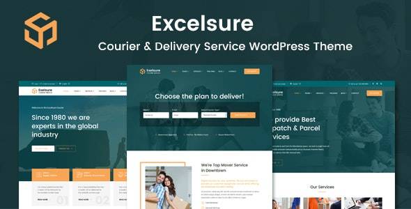 Excelsure – v1.0 Courier Delivery WordPress Theme Download