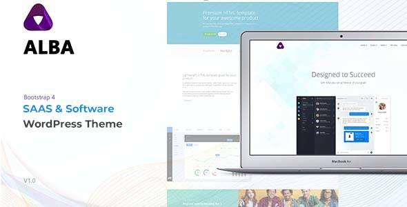 Alba – v1.0 Startup/Software WordPress Theme Download