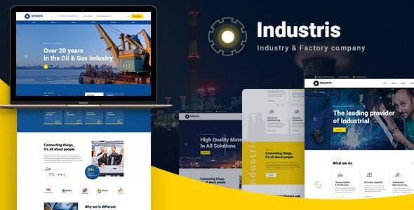 Industris v1.1.1 – Factory & Business WordPress Theme Download