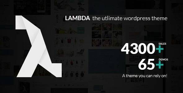 Lambda v1.59.21 – Multi Purpose Responsive Bootstrap Theme Download