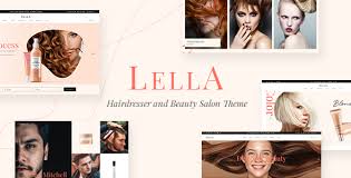 Lella – v1.2 Hairdresser and Beauty Salon WordPress Theme Download