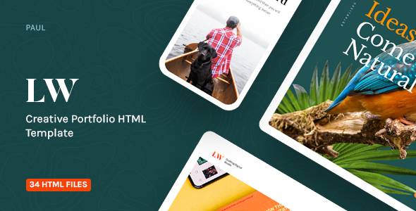 Lewis v.1.0.1 – Creative Agency Landing Page HTML Template Download