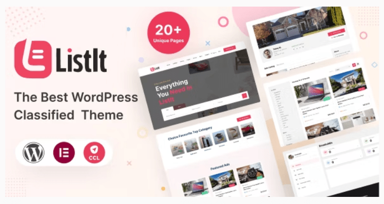 ListIt Classified WordPress Theme