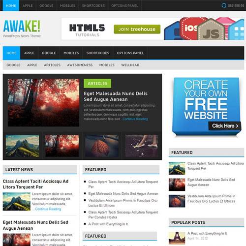 MyThemeShop Awake WordPress Theme v1.1.2