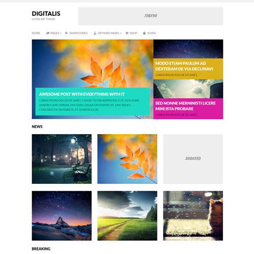 MyThemeShop Digitalis WordPress Theme v1.2.2 Download