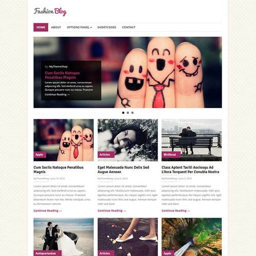 MyThemeShop Fashionblog WordPress Theme v1.1.1 Download