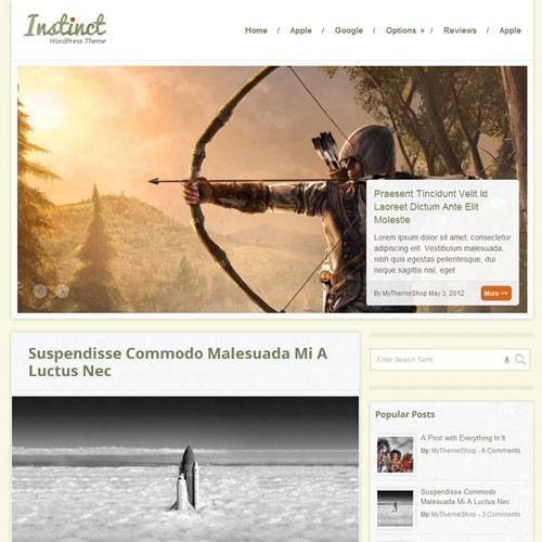 MyThemeShop Instinct WordPress Theme v1.1.2 Download