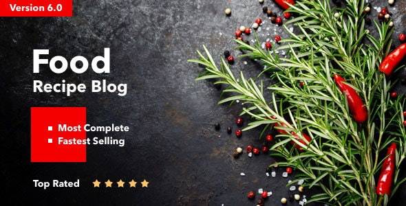 Neptune – v6.3.4 Food Recipe Bloggers & Chefs WordPress Theme Download