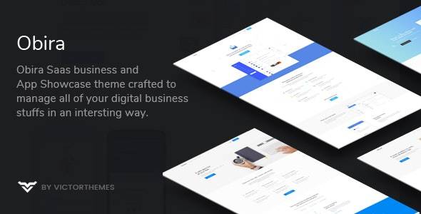 Obira v1.9.4 – SaaS Business & App Showcase WordPress Theme Download