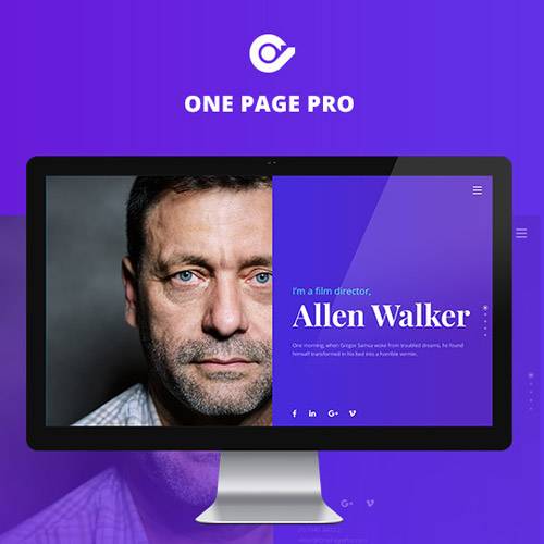 One Page Pro v1.2.2 – Multi Purpose OnePage WordPress Theme Download (Updated)