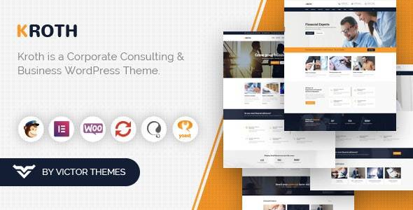 Kroth – v2.0.0 Business / Consulting WordPress Theme Download