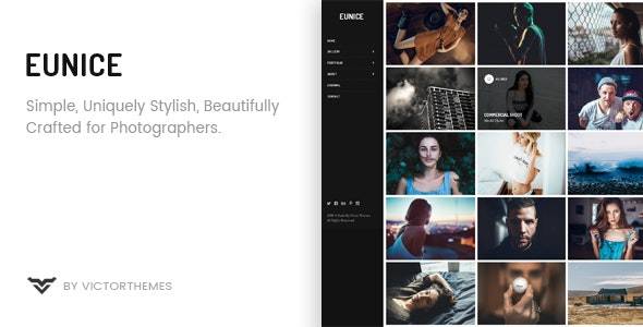 Eunice – v.1.8.1 Photography Portfolio WordPress Theme Download