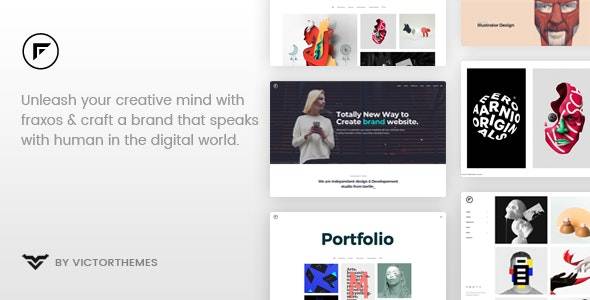 Fraxos – v1.9.0 Creative Portfolio WordPress Theme Download