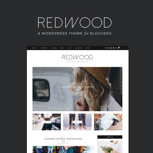 Redwood – v1.7.1 Responsive Blog WordPress Theme Download